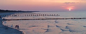 Sonnenuntergang an der Ostsee